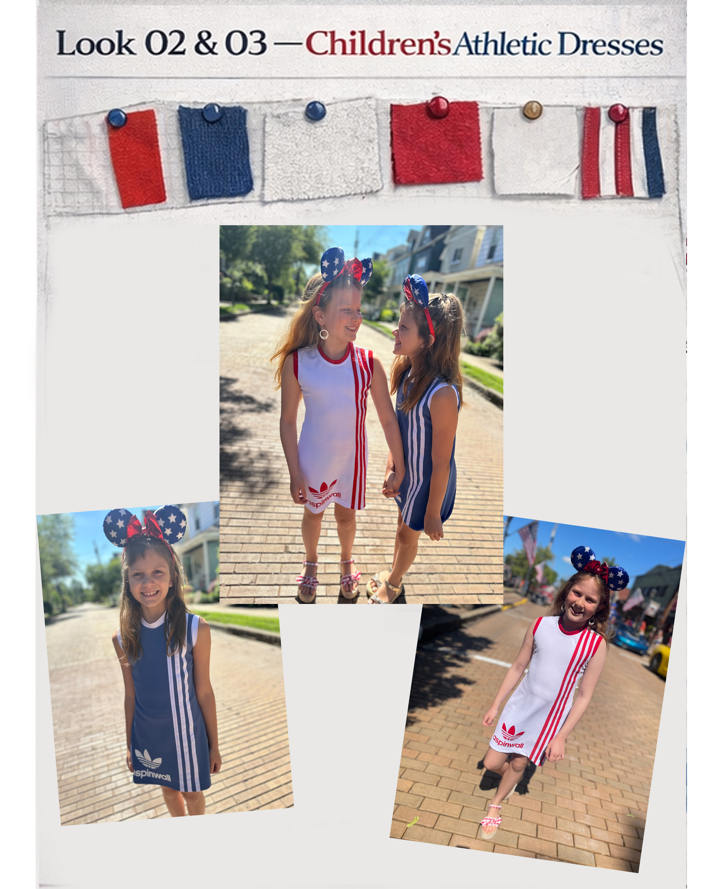 Children's athletic dresses